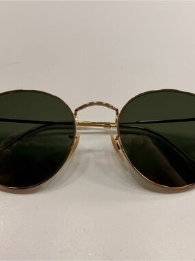 Ray-Ban Round Metal Gold G-15 Green